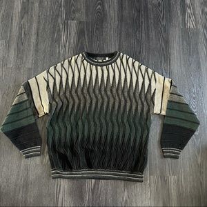 Vintage Protege Sweater 3D Crewneck Grandpa Style Men’s XXL
